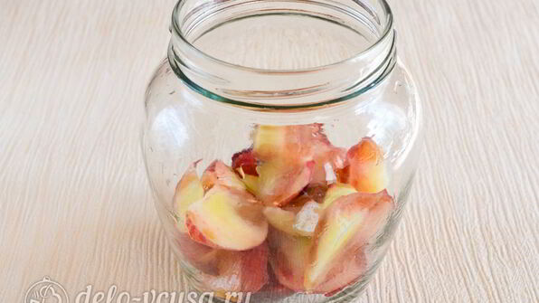 компот из персиков на зиму