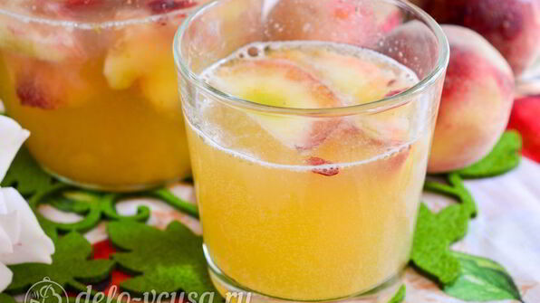 компот из персиков на зиму