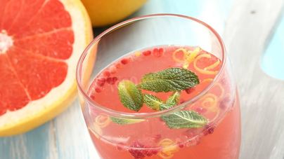 Компот из помело, апельсина, лимона и грейпфрута