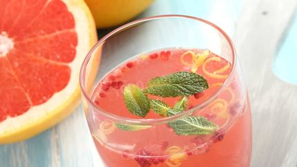 Компот из помело, апельсина, лимона и грейпфрута