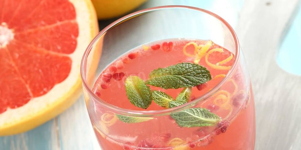 Рецепт компот из помело, апельсина, лимона и грейпфрута