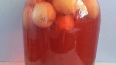 Компот из ранеток на зиму