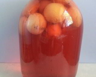 Компот из ранеток на зиму