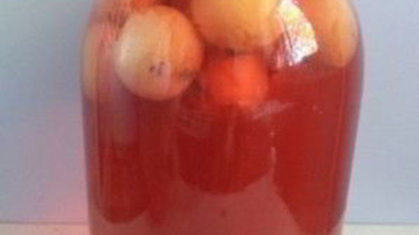 компот из ранеток на зиму