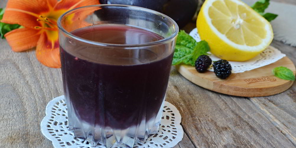 Рецепт компот из шелковицы