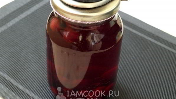 компот из вишни и смородины