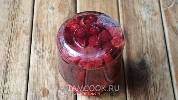 компот из вишни на зиму без стерилизации