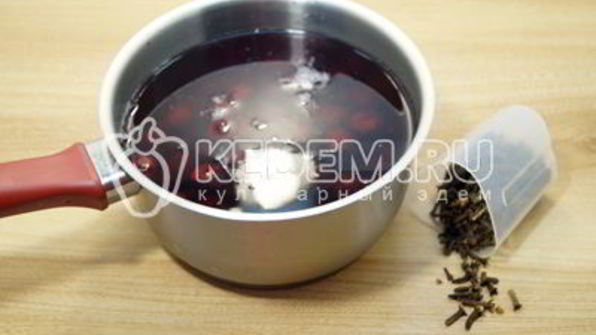 компот из замороженной вишни