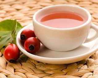 Компот с шиповником