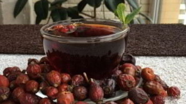 очень вкусный компот из шиповника в мультиварке