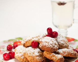 Печенье из цукини с компотом из кабачка