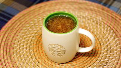 Простой компот из ревеня