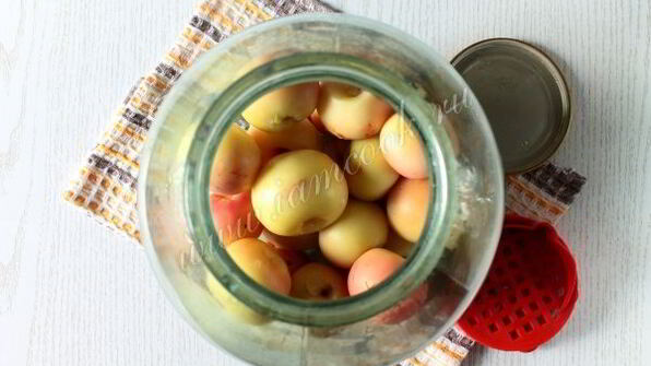 яблочный компот на зиму