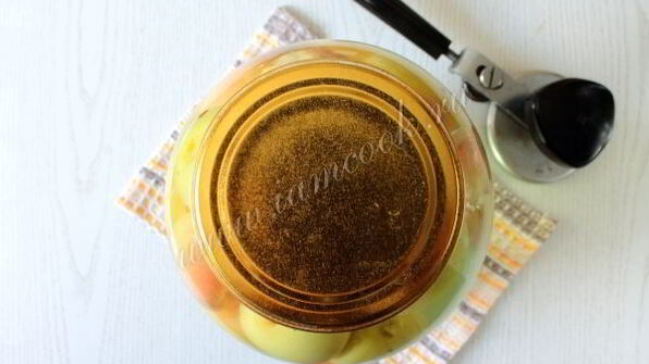 яблочный компот на зиму