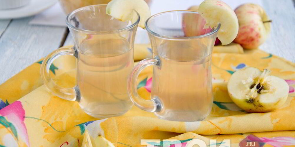 Рецепт яблочный компот