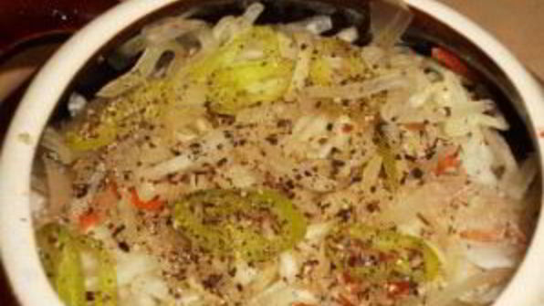 квашеная капуста в горшочке