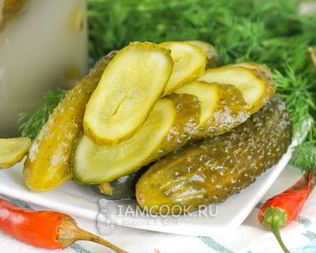 Квашеные огурцы без стерилизации на зиму