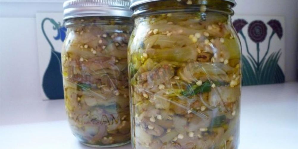 Рецепт баклажаны маринованные с чесноком и зеленью