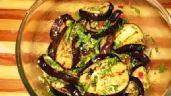 баклажаны жареные маринованные суточные