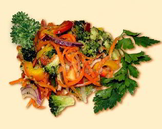 Брокколи по-корейски маринованная