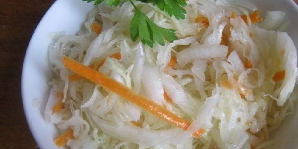 Рецепт быстрая маринованная капуста с уксусом