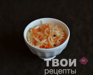 Быстрая маринованная капуста