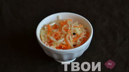 Быстрая маринованная капуста