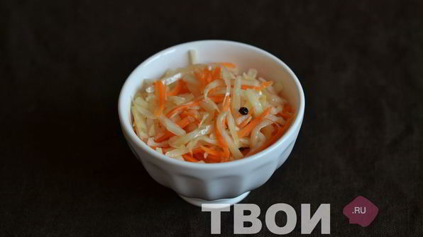 быстрая маринованная капуста