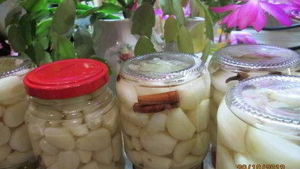 Чеснок маринованный