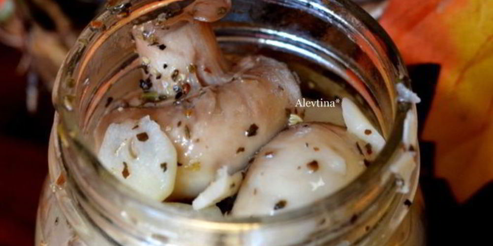 Рецепт грибы маринованные — антипасти