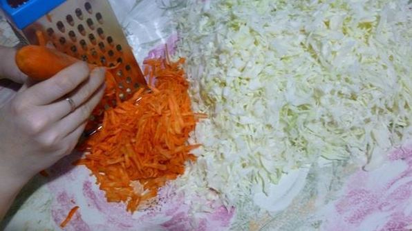 капуста быстрая, маринованная за 1 день