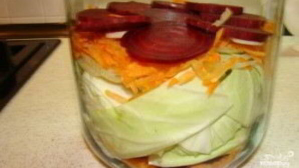 капуста маринованная кусками