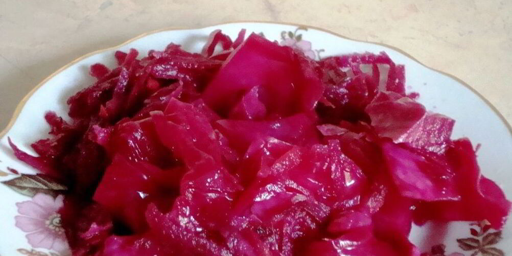 Рецепт капуста маринованная острая со свеклой
