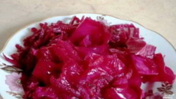 капуста маринованная острая со свеклой