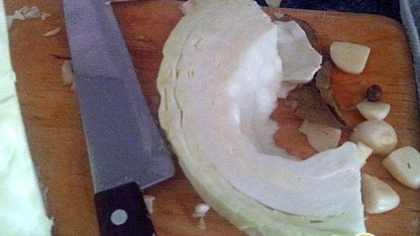 капуста маринованная пластинками