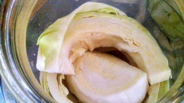 капуста маринованная пластинками