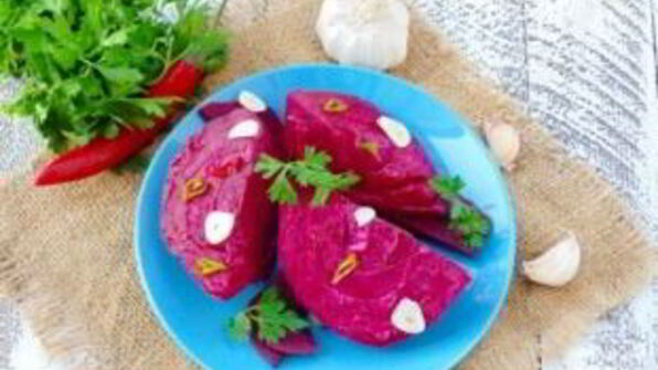 капуста, маринованная по-грузински со свеклой