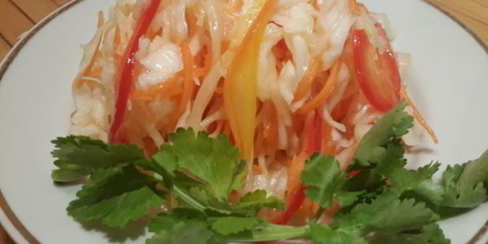 Рецепт капуста маринованная с болгарским перцем