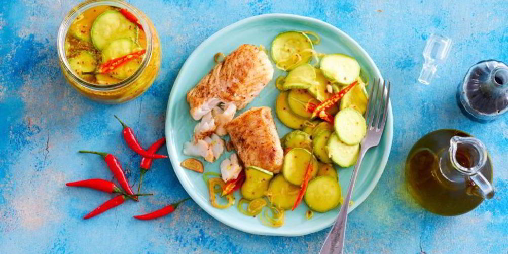 Рецепт хрустящие маринованные кабачки