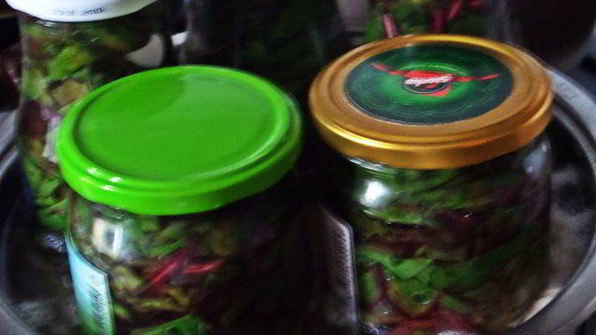 маринование свекольных стебельков