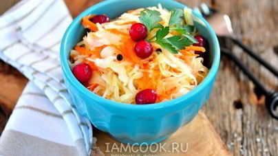 Маринованная капуста с уксусом