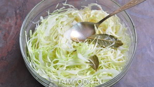 маринованная капуста с уксусом