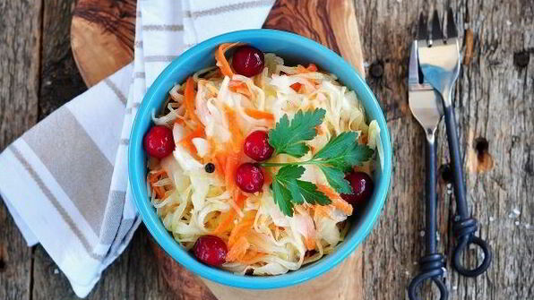 маринованная капуста с уксусом