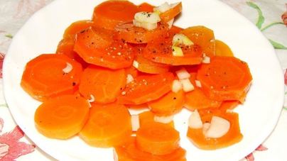 Маринованная морковь Медная монетка