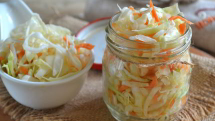 Маринованная сладкая капуста