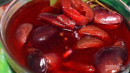 Маринованная слива