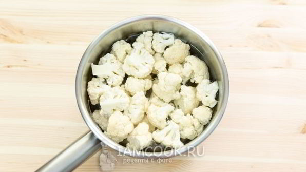 маринованная цветная капуста с овощами