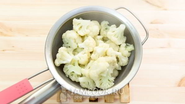 маринованная цветная капуста с овощами