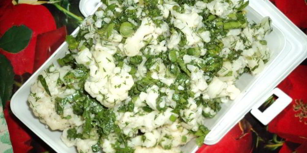 Рецепт маринованная цветная капуста