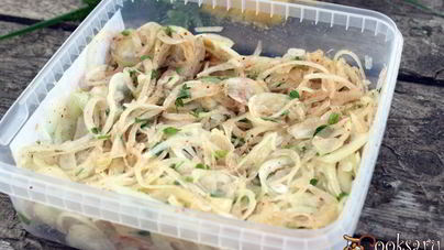 Маринованный лук к мясу